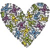 Corazón. Keith Haring
